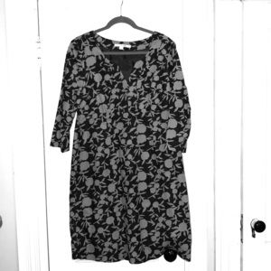 Boden Cord Floral Print Tunic Dress